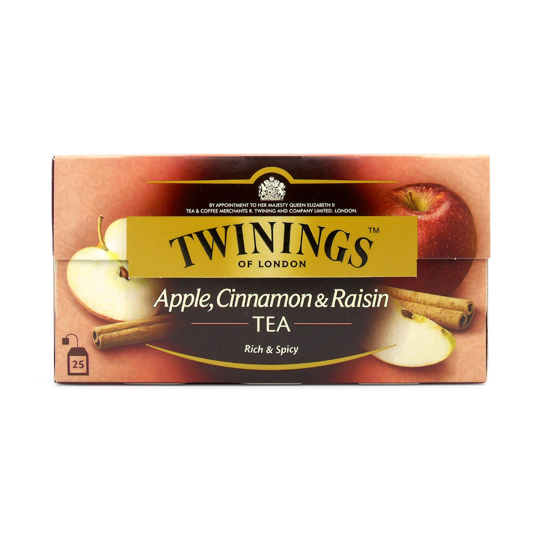TWININGS APPLE   CINNAMON & RAISIN 25S